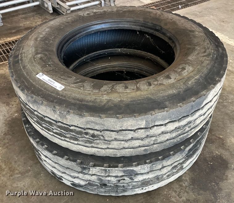 image for item EK8976 (2) 11R22.5 tires
