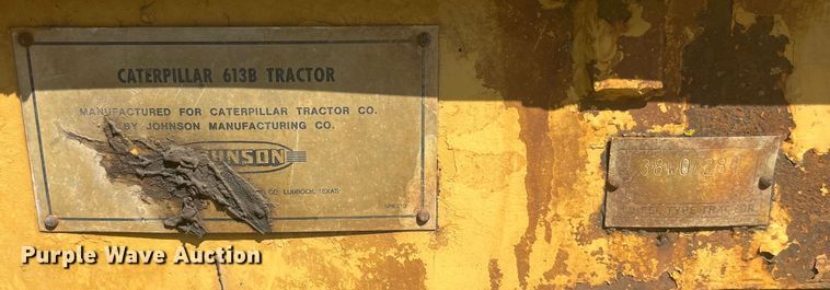 image for item EK8982 1982 Caterpillar  613B scraper