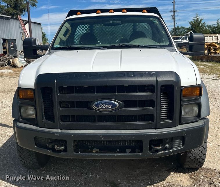image for item EK8998 2008 Ford F450 Super Duty XL flatbed truck