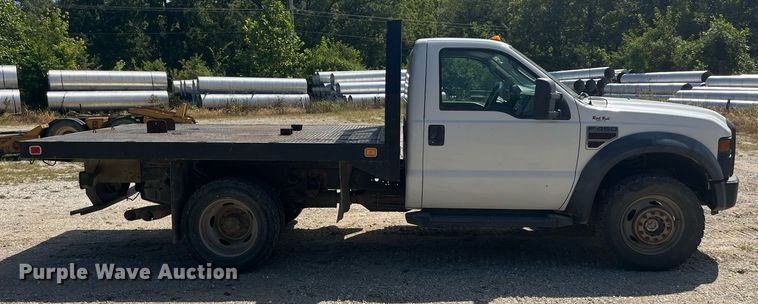 image for item EK8998 2008 Ford F450 Super Duty XL flatbed truck