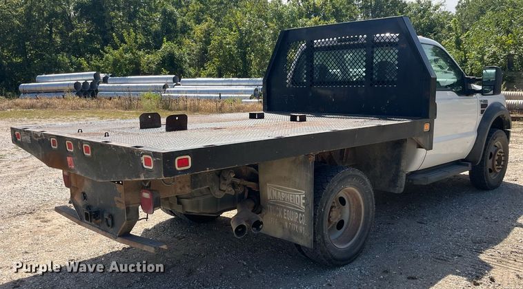 image for item EK8998 2008 Ford F450 Super Duty XL flatbed truck