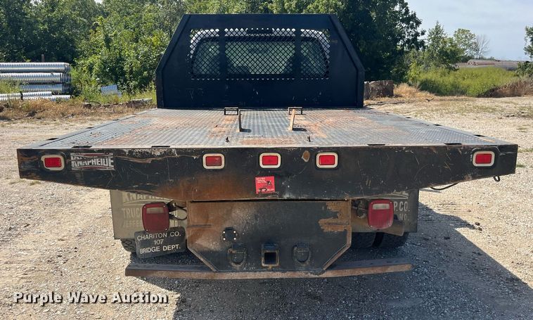 image for item EK8998 2008 Ford F450 Super Duty XL flatbed truck