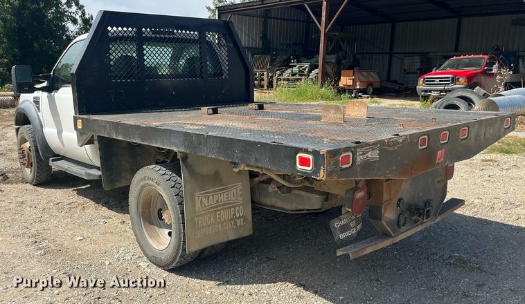image for item EK8998 2008 Ford F450 Super Duty XL flatbed truck