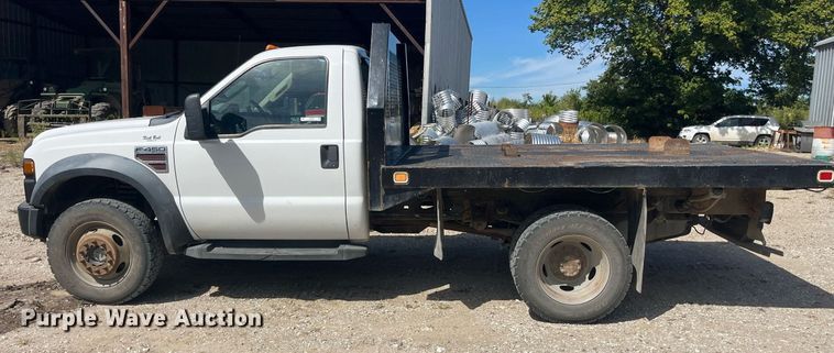 image for item EK8998 2008 Ford F450 Super Duty XL flatbed truck