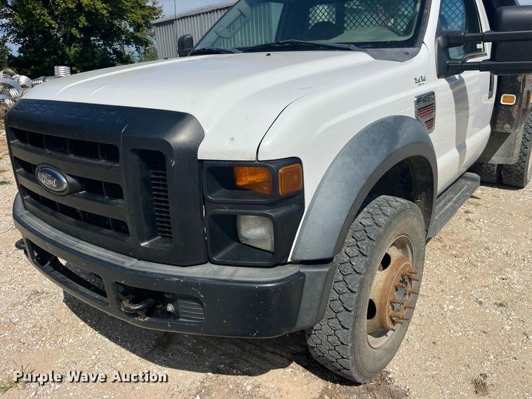 image for item EK8998 2008 Ford F450 Super Duty XL flatbed truck