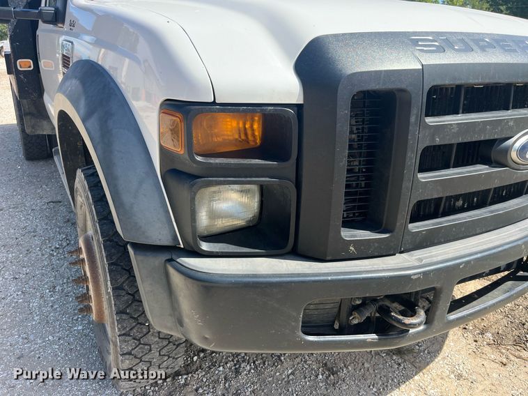 image for item EK8998 2008 Ford F450 Super Duty XL flatbed truck