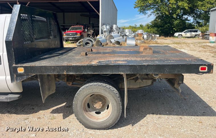 image for item EK8998 2008 Ford F450 Super Duty XL flatbed truck