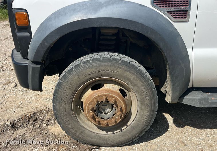 image for item EK8998 2008 Ford F450 Super Duty XL flatbed truck