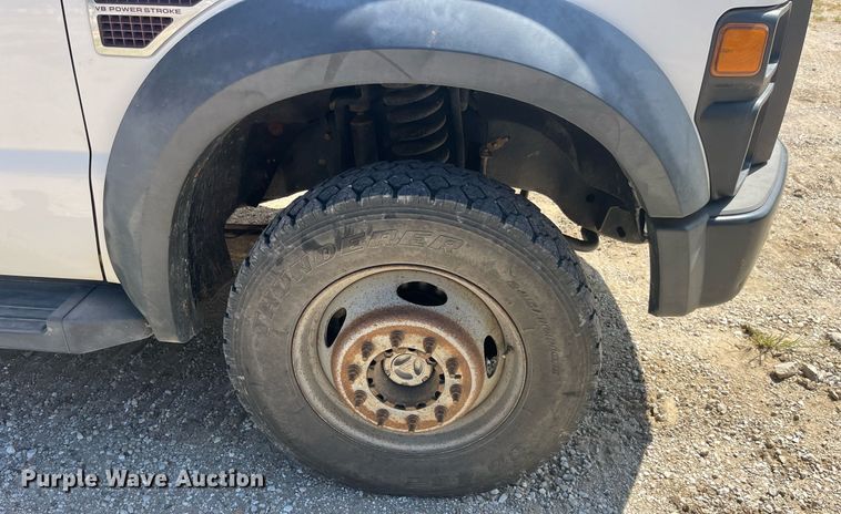 image for item EK8998 2008 Ford F450 Super Duty XL flatbed truck