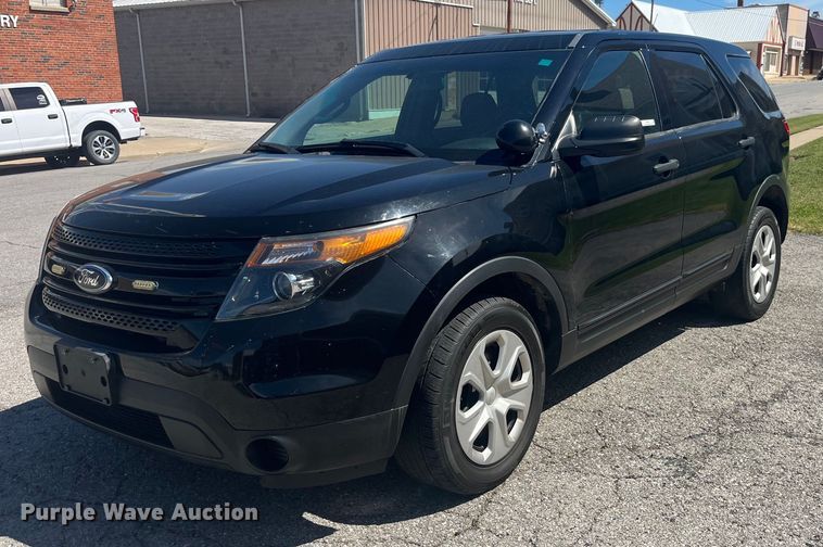 image for item EK8999 2015 Ford Explorer Police Interceptor  SUV