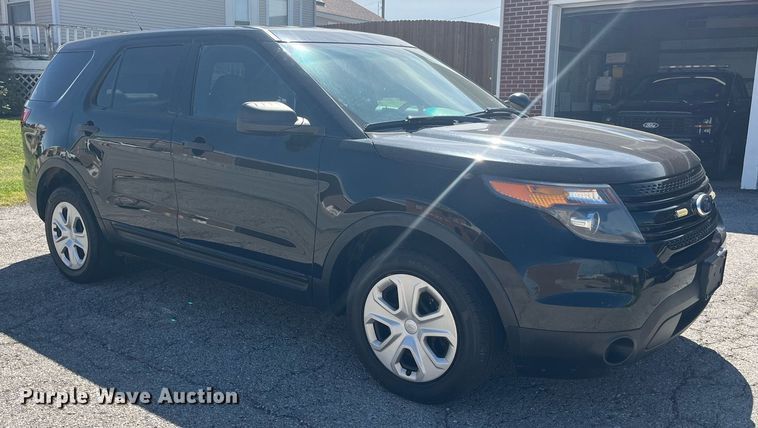 image for item EK8999 2015 Ford Explorer Police Interceptor  SUV