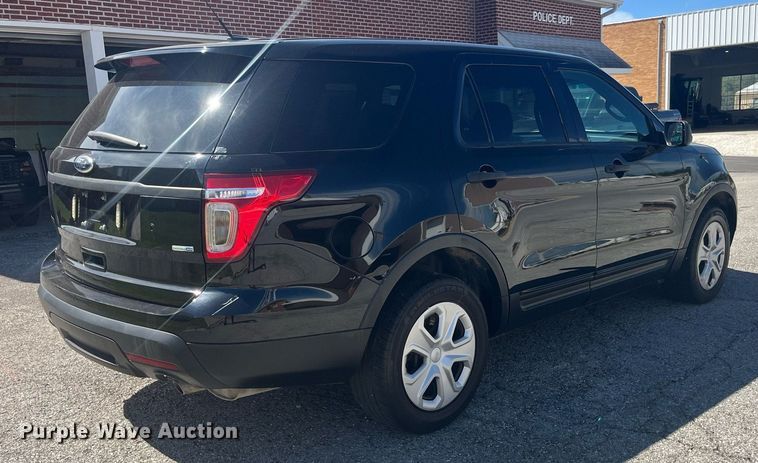 image for item EK8999 2015 Ford Explorer Police Interceptor  SUV