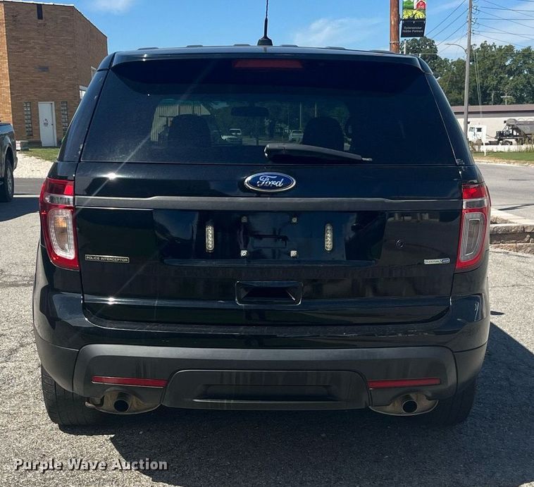 image for item EK8999 2015 Ford Explorer Police Interceptor  SUV