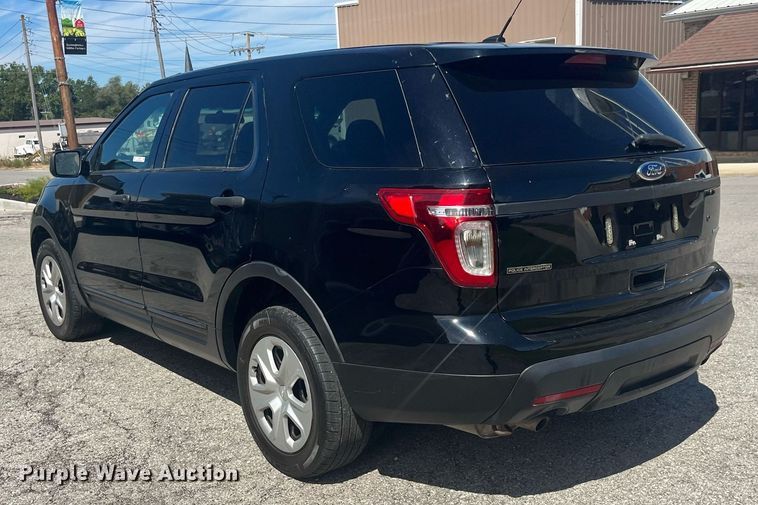 image for item EK8999 2015 Ford Explorer Police Interceptor  SUV