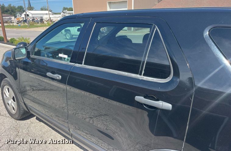 image for item EK8999 2015 Ford Explorer Police Interceptor  SUV