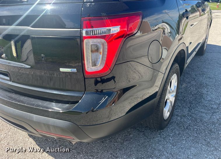 image for item EK8999 2015 Ford Explorer Police Interceptor  SUV