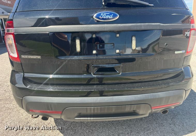 image for item EK8999 2015 Ford Explorer Police Interceptor  SUV