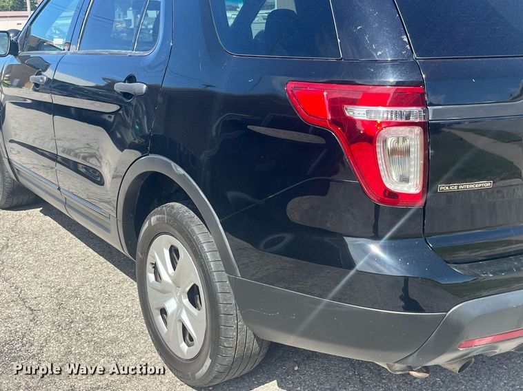 image for item EK8999 2015 Ford Explorer Police Interceptor  SUV