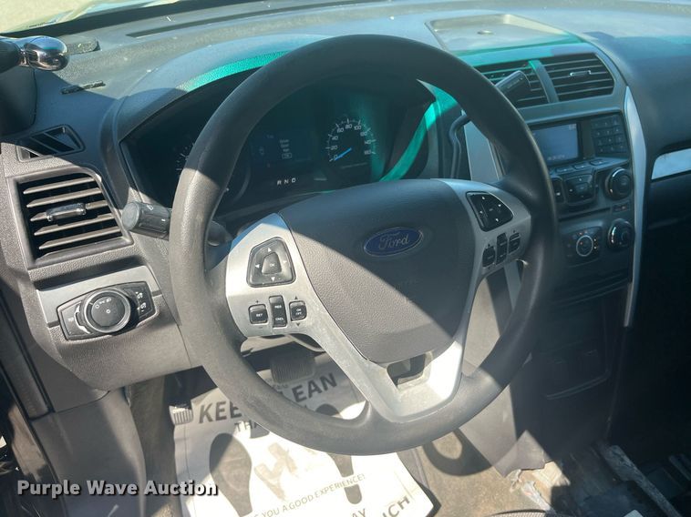 image for item EK8999 2015 Ford Explorer Police Interceptor  SUV