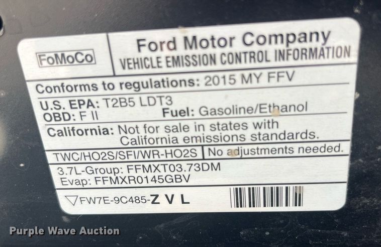 image for item EK8999 2015 Ford Explorer Police Interceptor  SUV