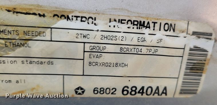 image for item KA9870 2008 Dodge  Durango SUV