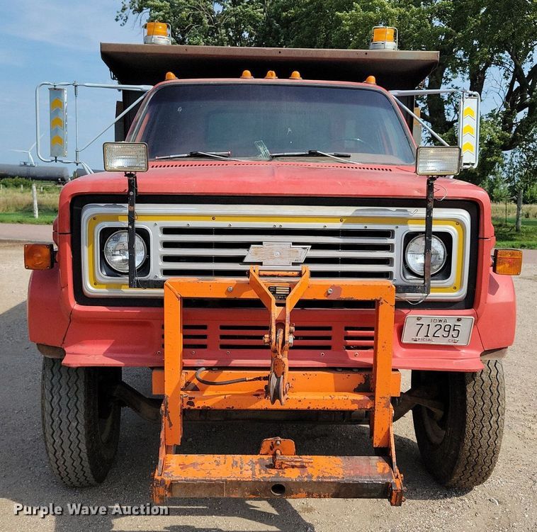 image for item KA9871 1978 Chevrolet  C65 dump truck