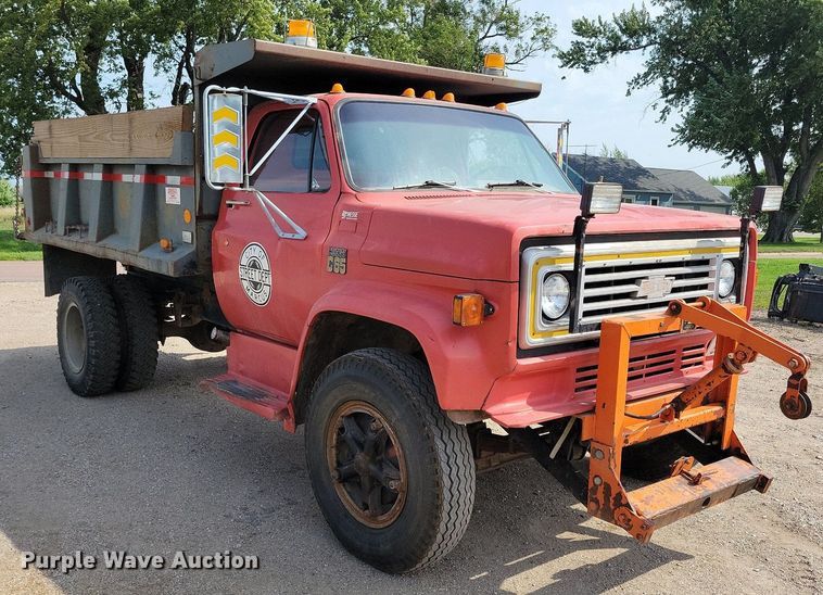 image for item KA9871 1978 Chevrolet  C65 dump truck