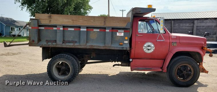image for item KA9871 1978 Chevrolet  C65 dump truck