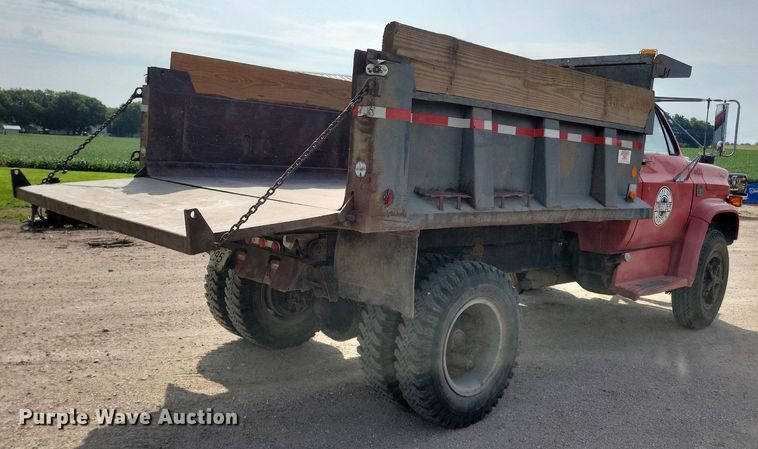 image for item KA9871 1978 Chevrolet  C65 dump truck