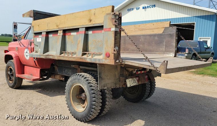 image for item KA9871 1978 Chevrolet  C65 dump truck