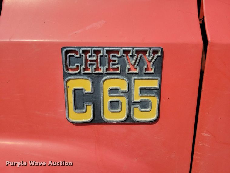 image for item KA9871 1978 Chevrolet  C65 dump truck