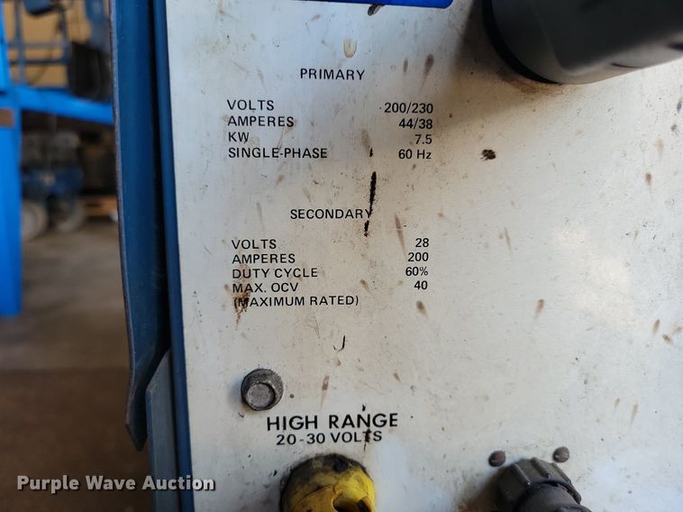 image for item KA9880 Miller Millermatic 200 welder