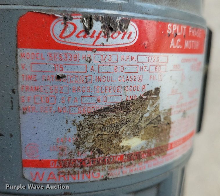 image for item KA9881 Dayton 3Z360C band saw