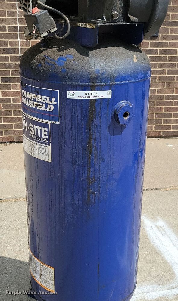 image for item KA9885 2009 Campbell Hausfeld VT627505AJ air compressor