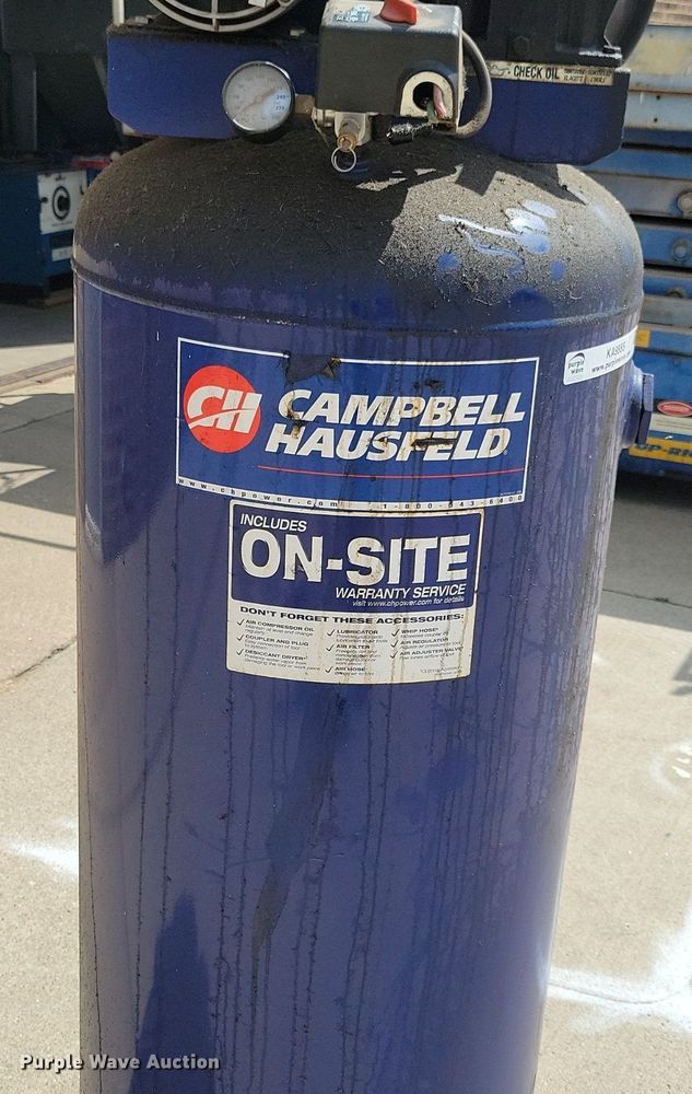 image for item KA9885 2009 Campbell Hausfeld VT627505AJ air compressor