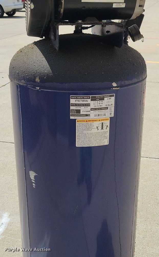 image for item KA9885 2009 Campbell Hausfeld VT627505AJ air compressor