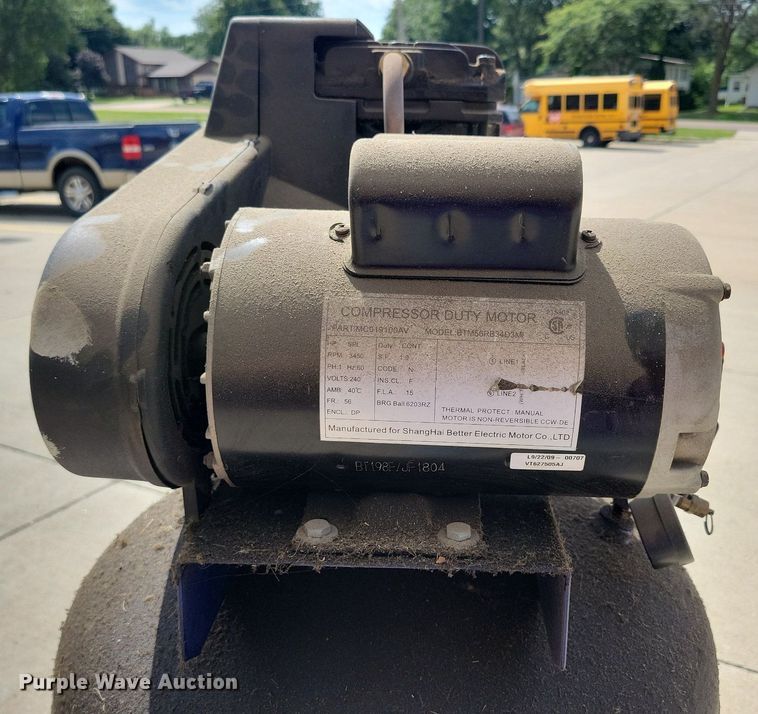 image for item KA9885 2009 Campbell Hausfeld VT627505AJ air compressor