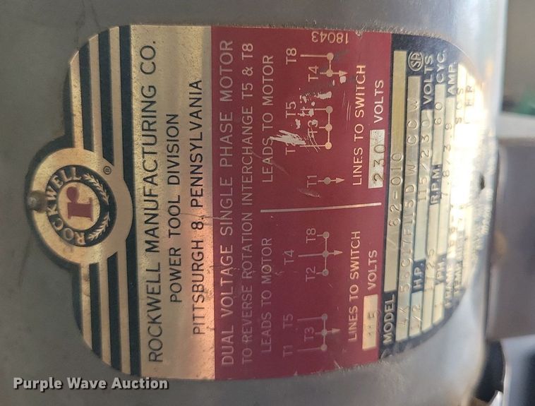 image for item KA9886 Delta Rockwell drill press