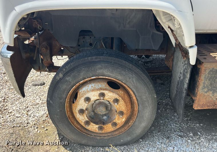 image for item LC9034 1991 Chevrolet Kodiak C6500 flatbed truck