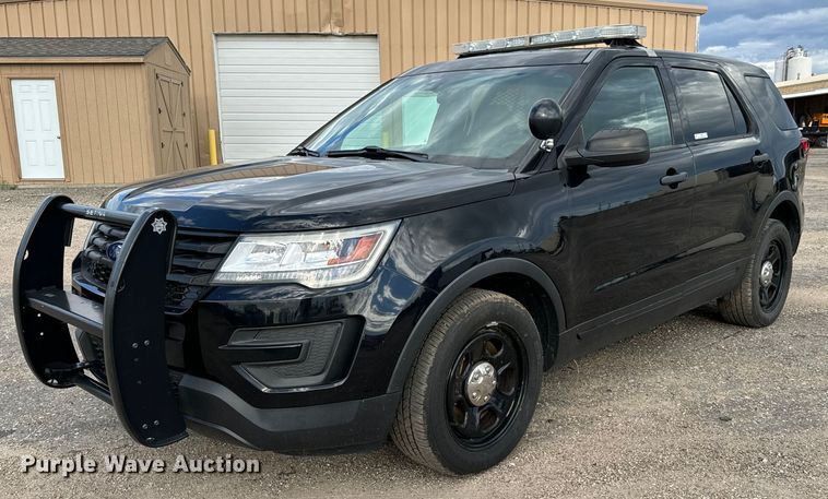 image for item LF9976 2017 Ford Explorer Police Interceptor SUV