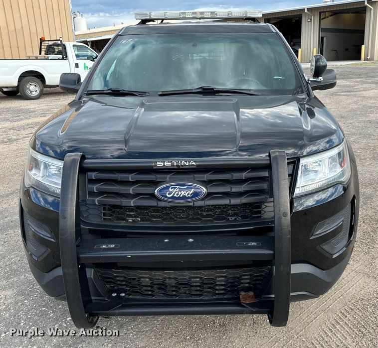 image for item LF9976 2017 Ford Explorer Police Interceptor SUV