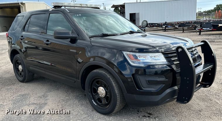 image for item LF9976 2017 Ford Explorer Police Interceptor SUV