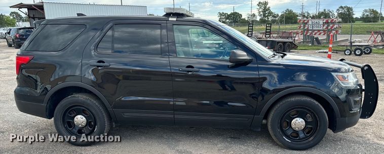 image for item LF9976 2017 Ford Explorer Police Interceptor SUV
