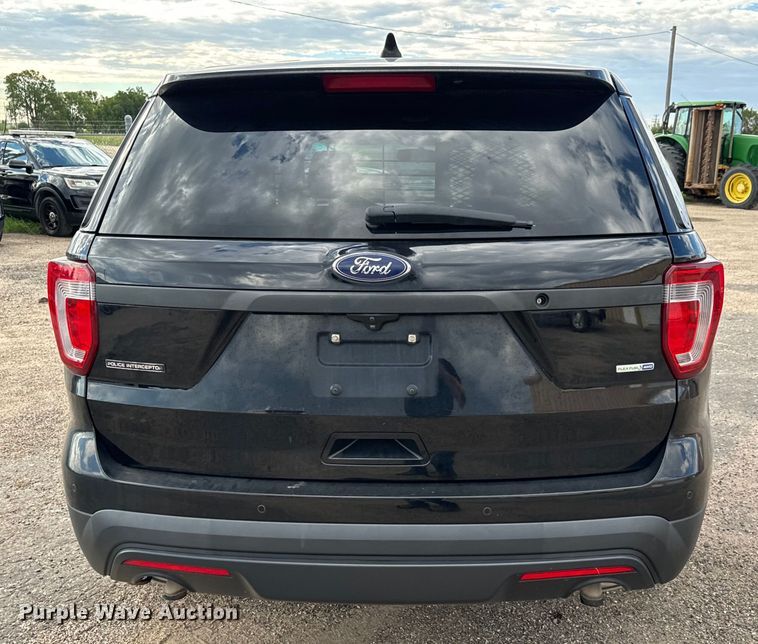 image for item LF9976 2017 Ford Explorer Police Interceptor SUV