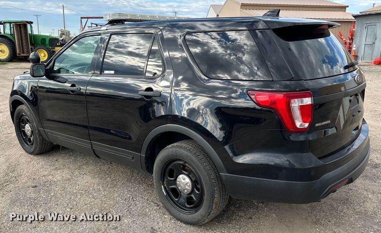 image for item LF9976 2017 Ford Explorer Police Interceptor SUV