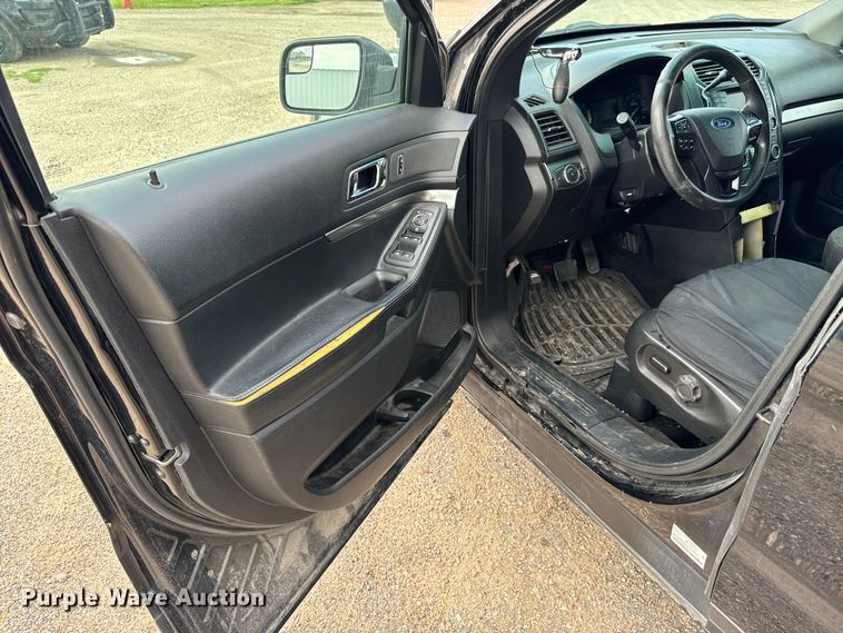 image for item LF9976 2017 Ford Explorer Police Interceptor SUV