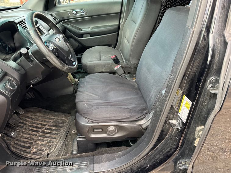 image for item LF9976 2017 Ford Explorer Police Interceptor SUV