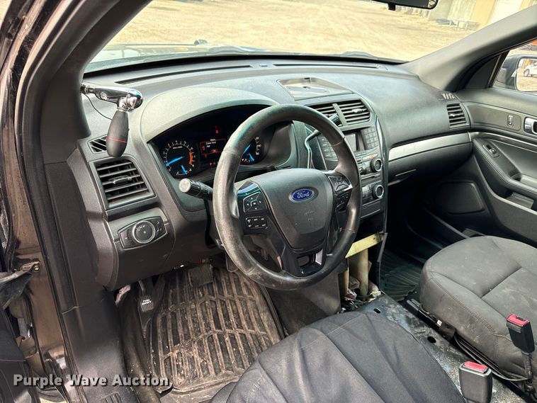 image for item LF9976 2017 Ford Explorer Police Interceptor SUV
