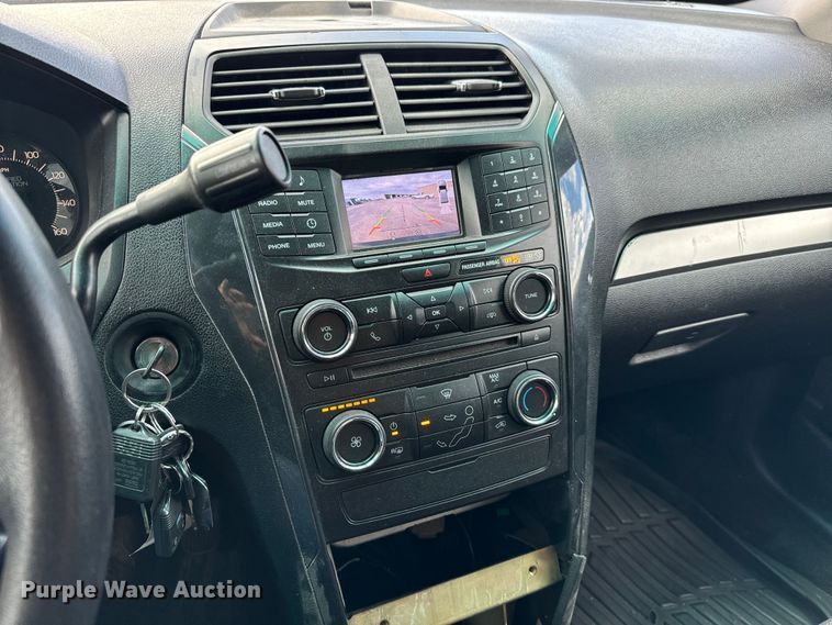 image for item LF9976 2017 Ford Explorer Police Interceptor SUV