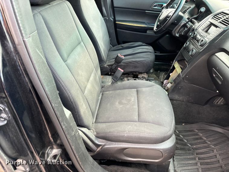 image for item LF9976 2017 Ford Explorer Police Interceptor SUV